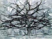 Piet Mondrian Gray Tree oil painting on canvas